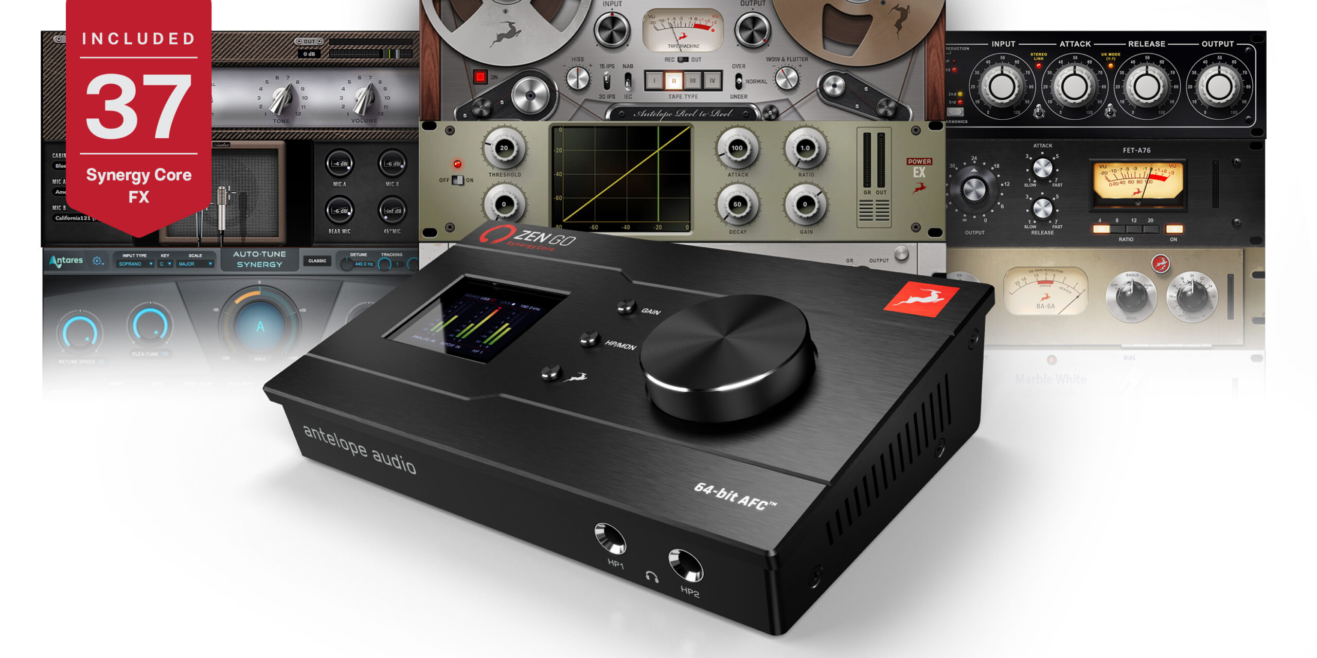 AntelopeからThunderbolt 3版のZen Go Synergy Coreが発売。37種の