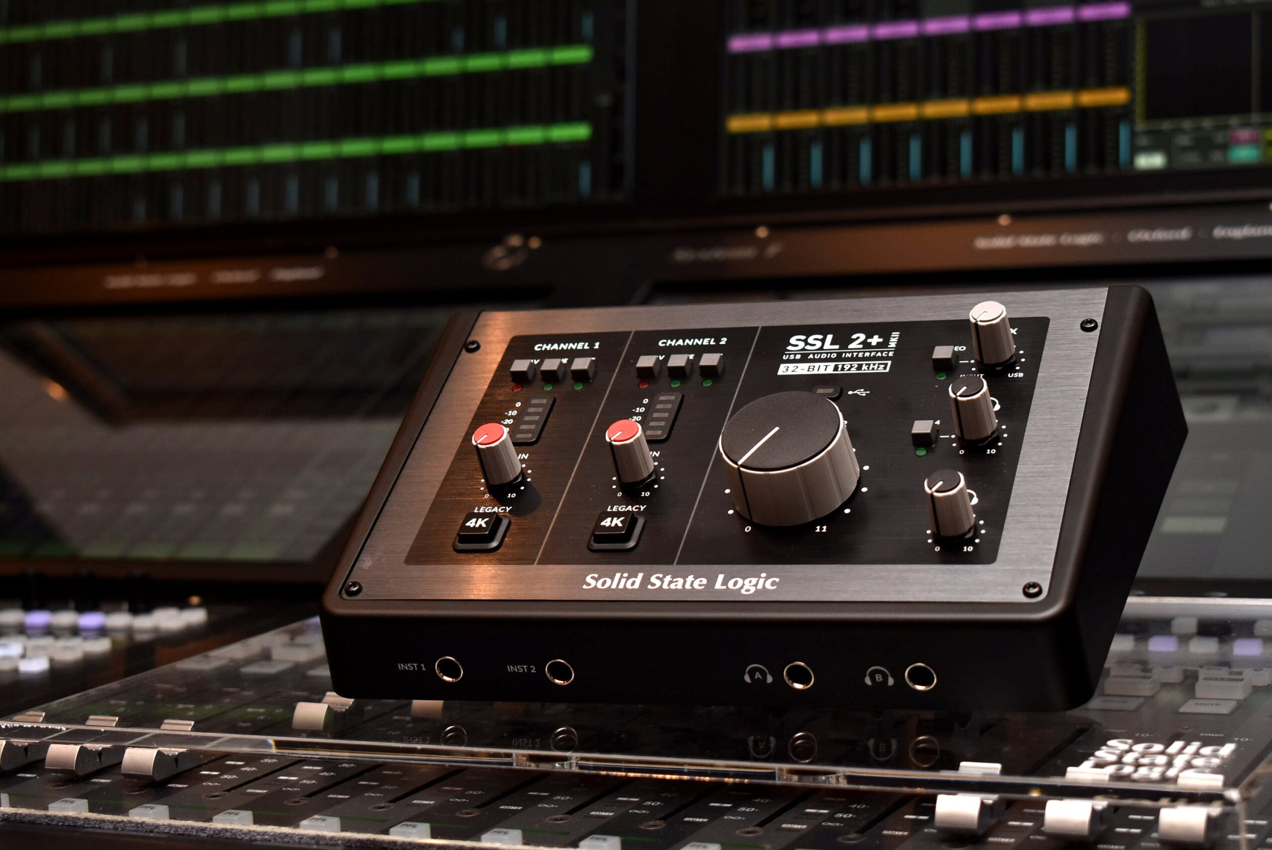 世界中で大ヒットしたSSLのオーディオインターフェイスの次世代機SSL2