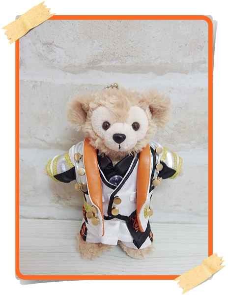 予約受付中】 ダッフィーぬいば サイズ (身長14cm) コスチューム 服