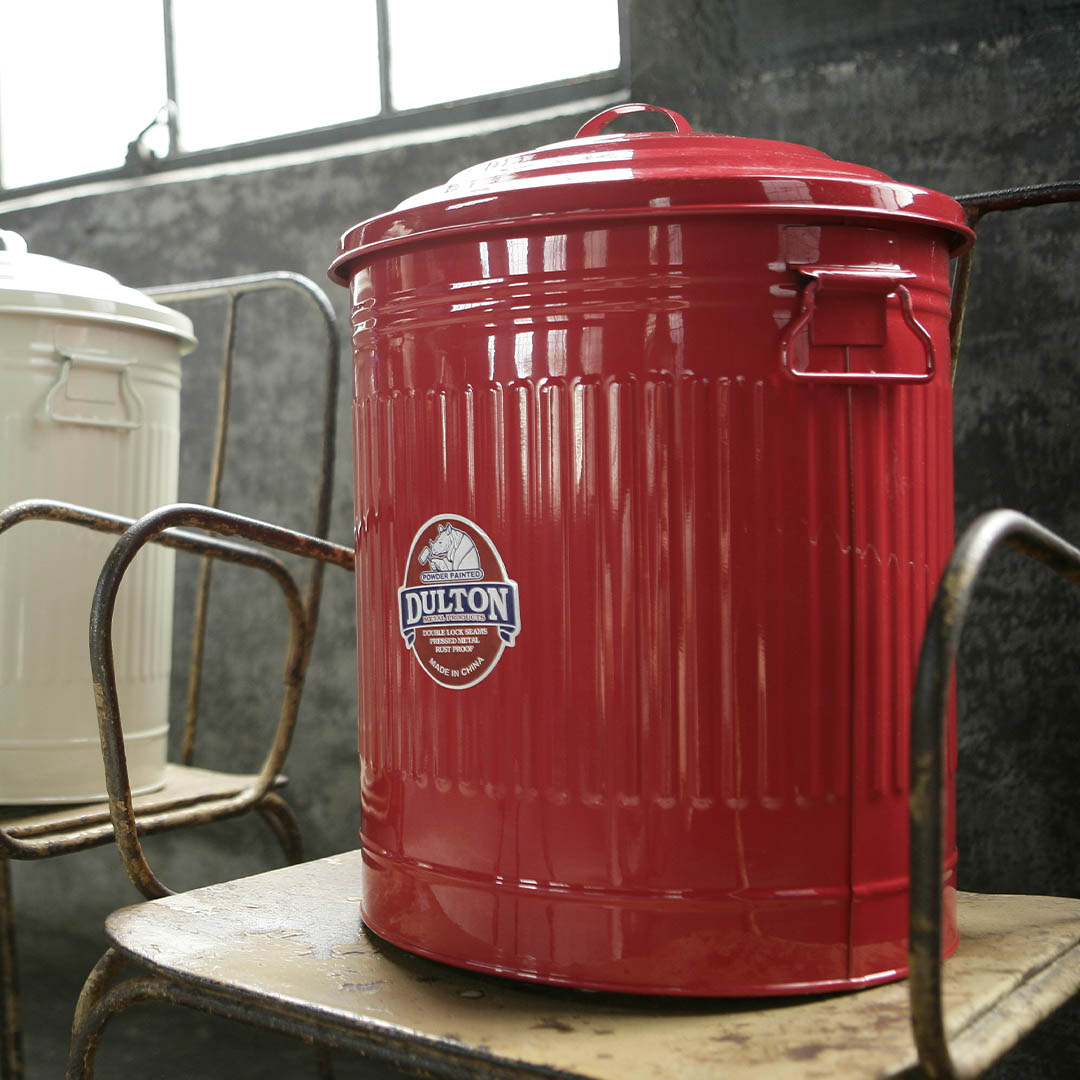 DULTON ONLINE SHOP | GARBAGE CAN RED L(L RED): ホーム用品