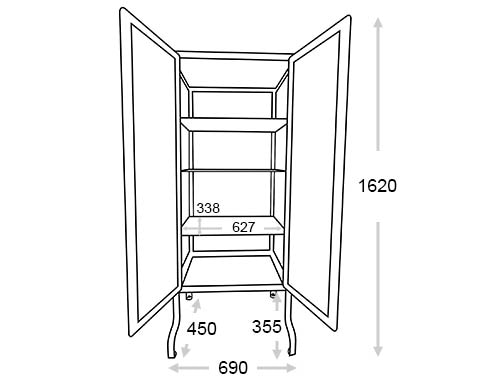 DULTON ONLINE SHOP | DOCTOR CABINET L IVORY(L IVORY): 家具