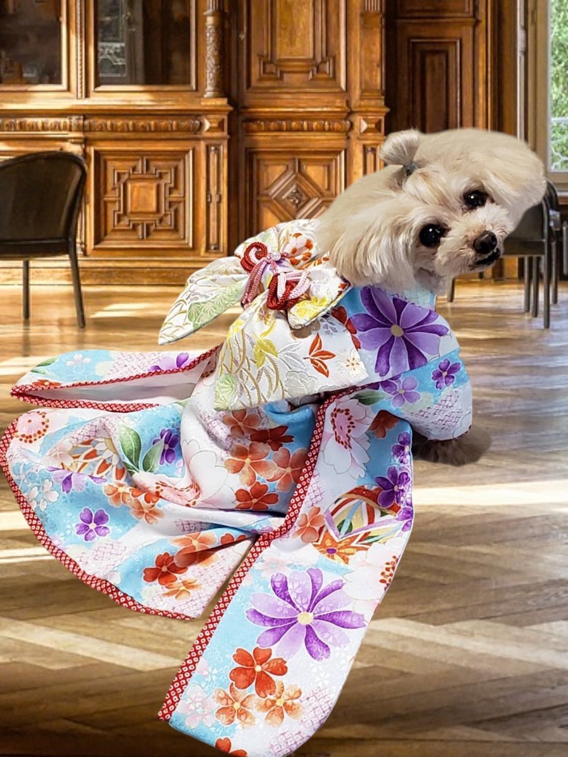 犬服☆わんこ服☆ハンドメイド ゆきひな ハンドメイド 犬服 わんこ服 2段