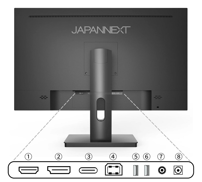 e-TREND｜JAPANNEXT JN-IPS273UHDR-C65W [液晶ディスプレイ 27型/3840