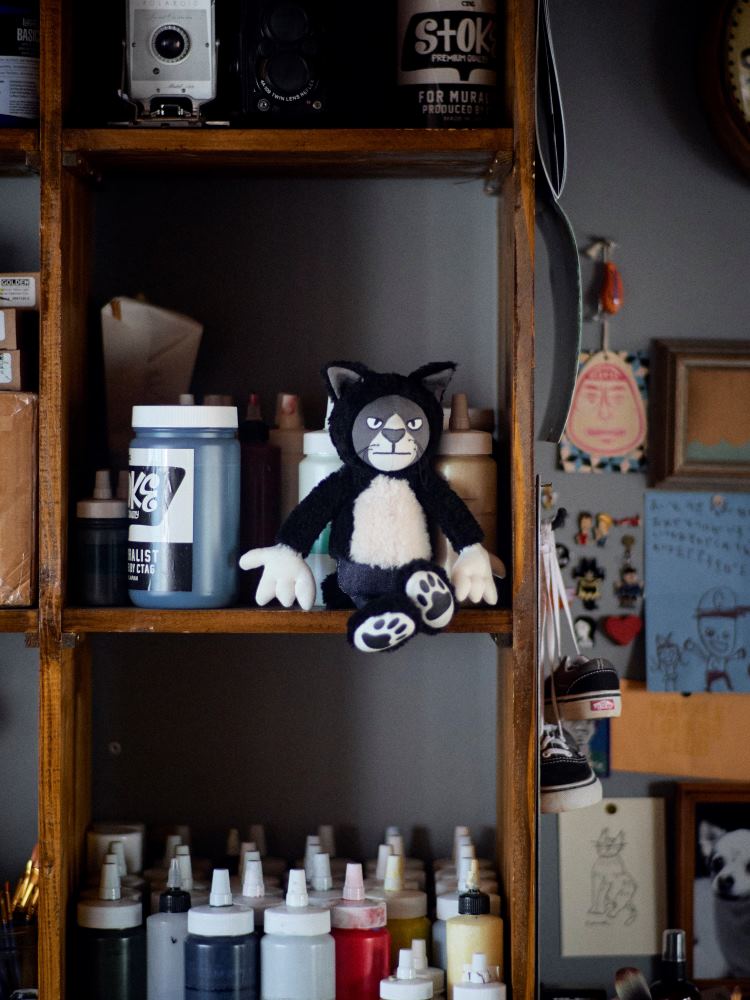 Bearbrick x Yusuke Hanai Bum San 花井裕介