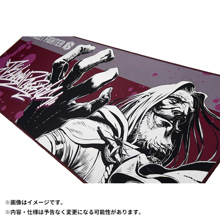豪鬼 デスクマット ラバーマット ストリートファイター6 プレ