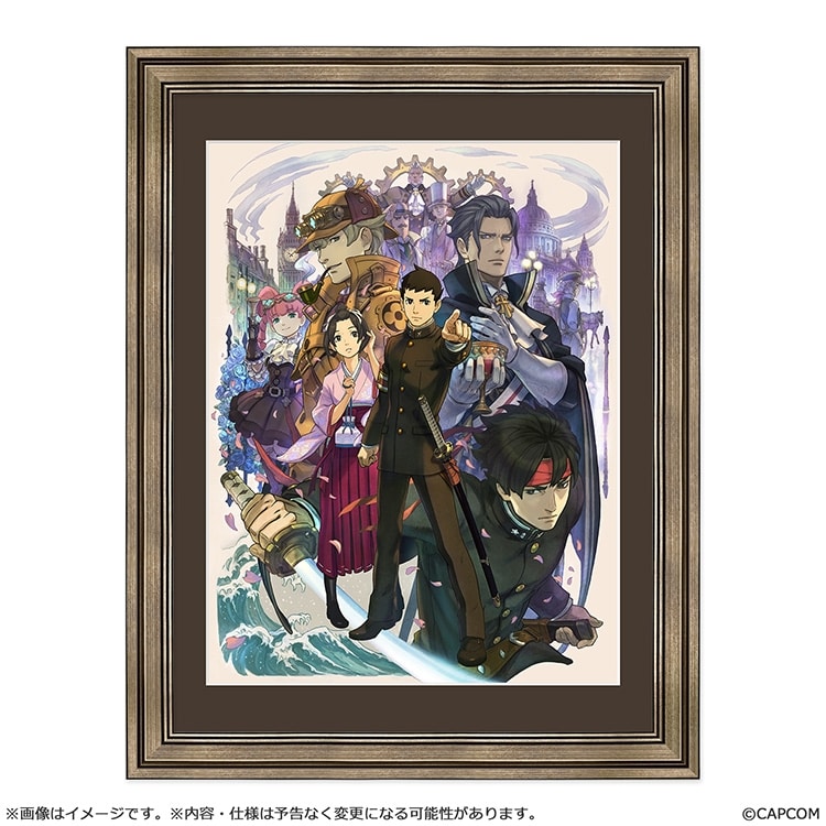 大逆転裁判 アトフェス ポストカード 成歩堂龍ノ介 御琴羽寿