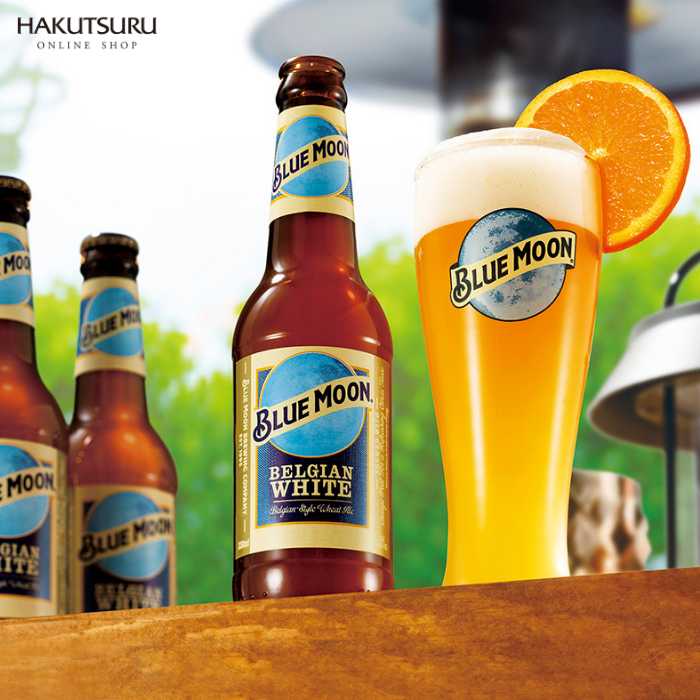 BLUE MOON Bottle （ﾌﾞﾙｰﾑｰﾝ 瓶）330ml×24本 – 白鶴オンラインショップ