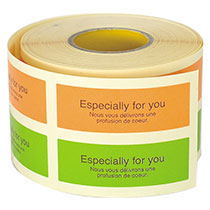 4色アソートロールシール-1(W45×H15): ギフトシール・封印シール