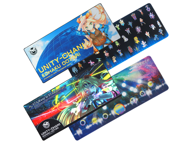 あおぎり高校 ゲーミングテーブルマッド プレイマット デスクマット