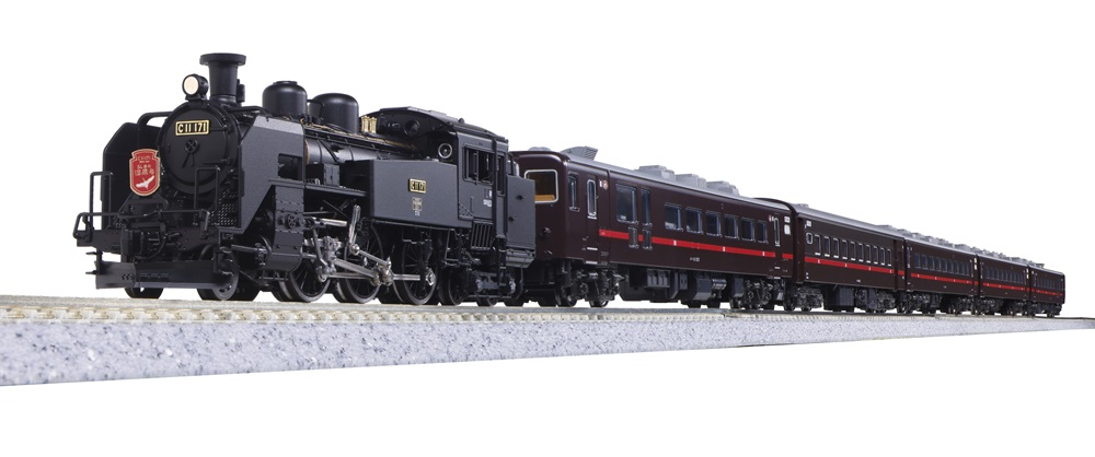 KATO鉄道模型オンラインショッピング C11 171＋14系500番台「SL冬の