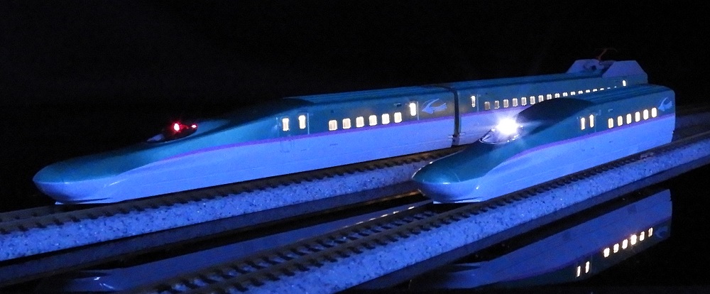 KATO E5系新幹線「はやぶさ」フルセット&室内灯付き KATO鉄道模型