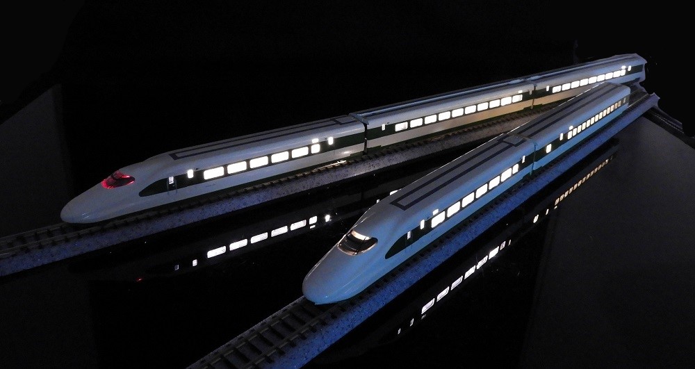 KATO Nゲージ E2系 1000番台 新幹線 はやて 基本 4両セット 1