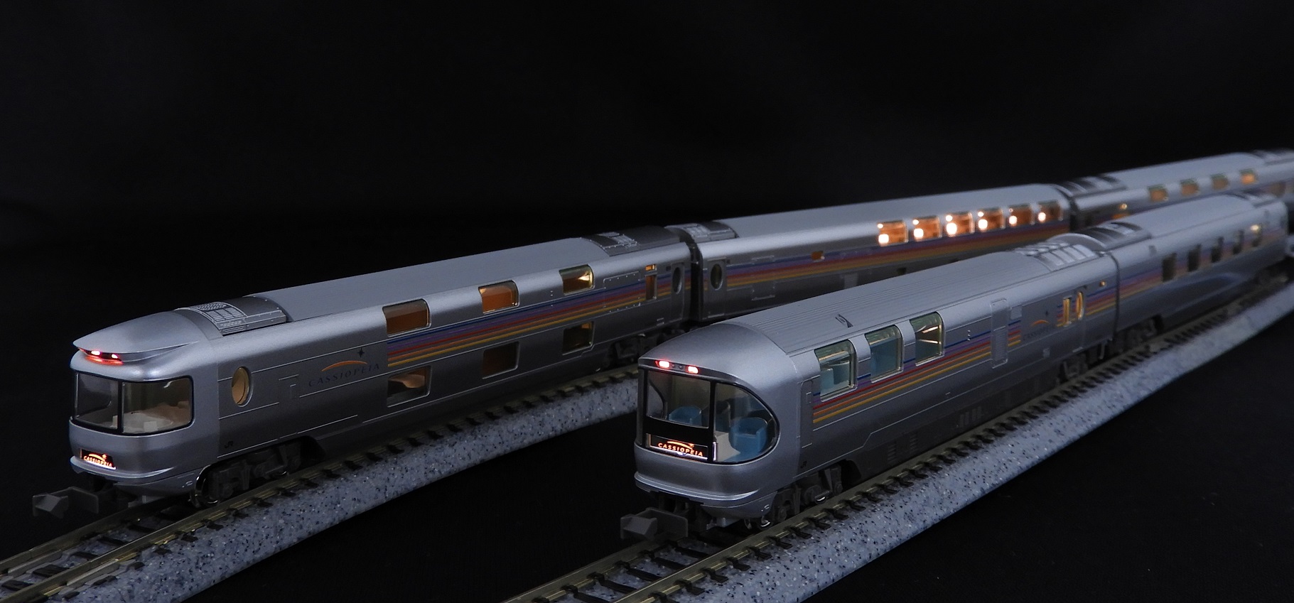 ほぼ新品】KATO 10-2112.2114 E26系カシオペアクルーズ12両 ほぼ新品