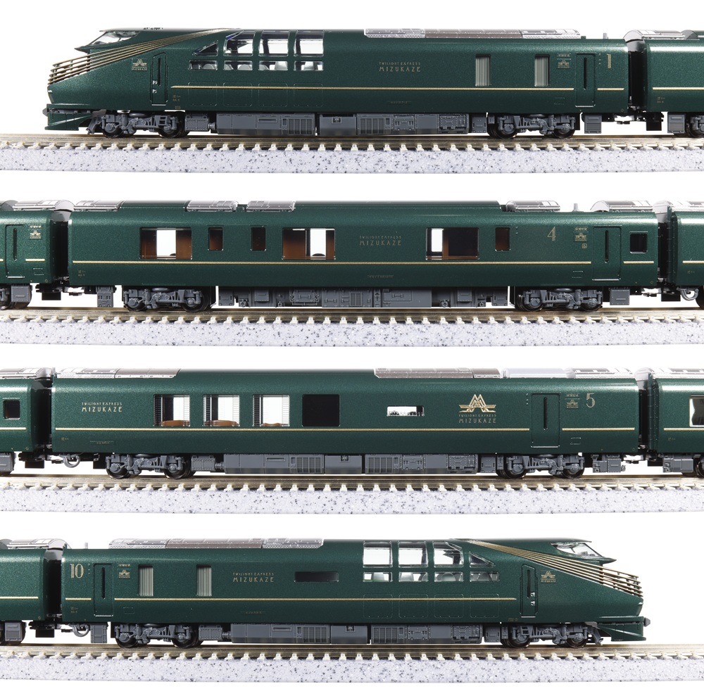 KATO 87系「TWILIGHT EXPRESS 瑞風」 4両基本セット Nゲージ 鉄道模型