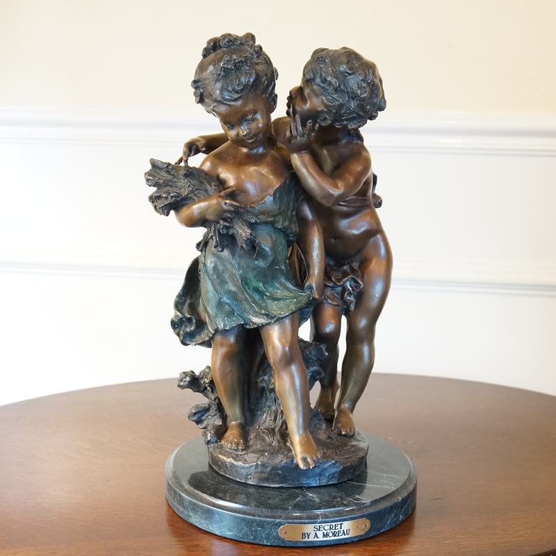 フランス彫刻家オーギュスト・モロー「 LA GRANDE SOEUR フランス彫刻