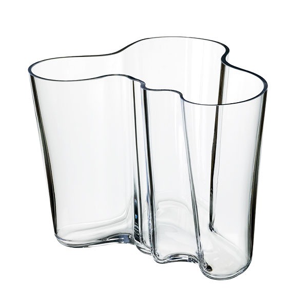 アアルト 花瓶(クリア) 16cm (IIT501-1007041)