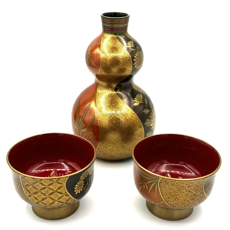 送料無料】輪島塗 高蒔絵 酒器揃え - お買い物｜日本最大級の箸の通販