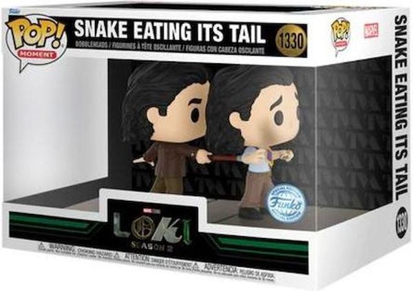 Loki Funko Pop Snake Loki (2021) Season Snake Eating It's Tail Pop
