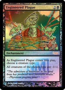 MTG 仕組まれた疫病 foil Engineered Plague [pFNM] Foil 【BIGWEB