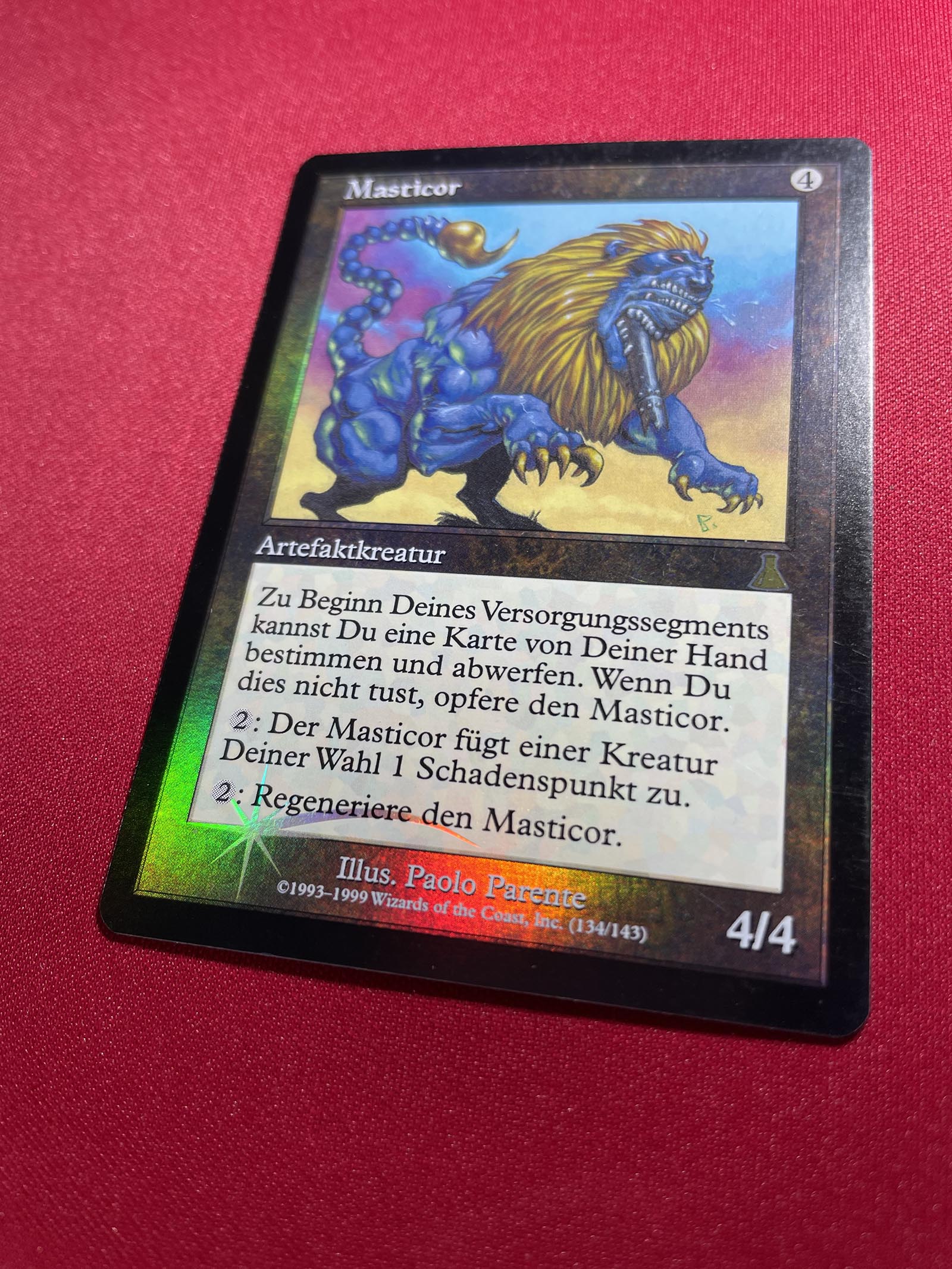 Masticore マスティコア Foil MTG, マジック:ザ・ギャザリング 通販