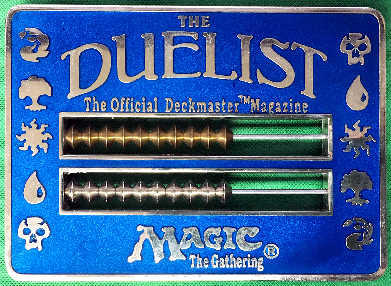 美品】MTG【生産終了】そろばん ライフカウンター 青 旧型 希少 限定品