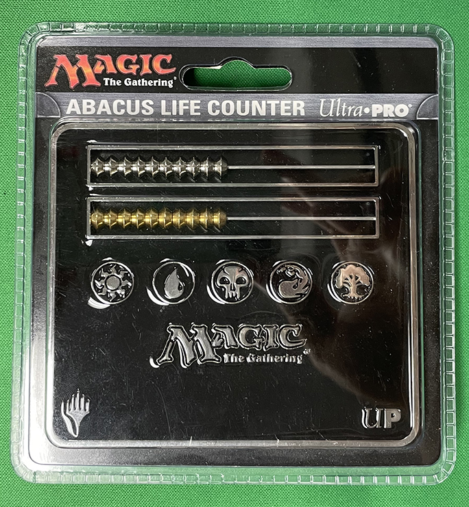 MTG そろばん型ライフカウンター カードサイズ 黒 Ultra Pro 未開封