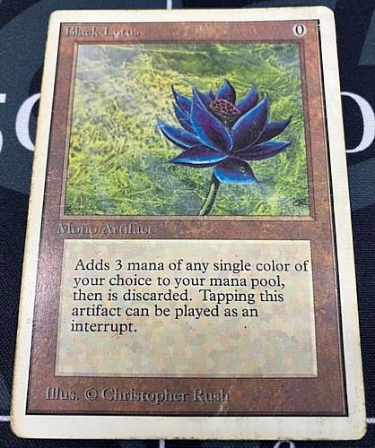 PSA10 ブラックロータス Black Lotus きゅーぶ on X: