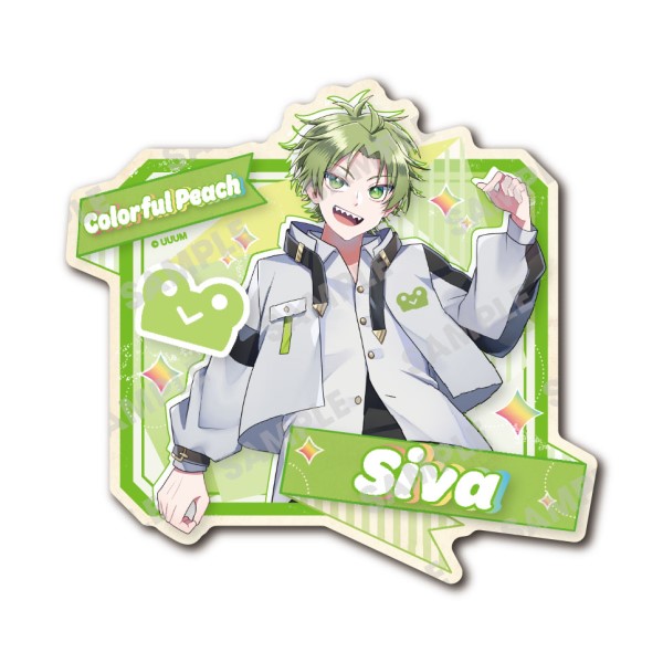 カラフルピーチ トラベルステッカー / シヴァ(2) ｜ エンスカイショップ