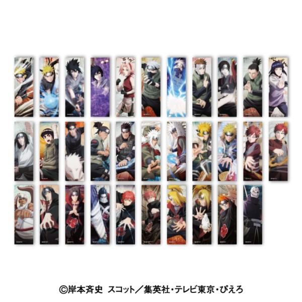 NARUTO-ナルト- 疾風伝 キャラポスミニステッカーコレクション【1BOX