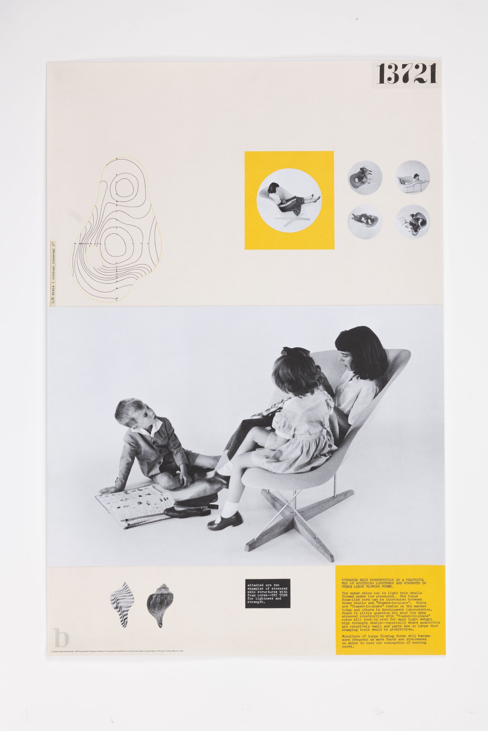 La Chaise MoMA Entry Panel Posters - Eames Office