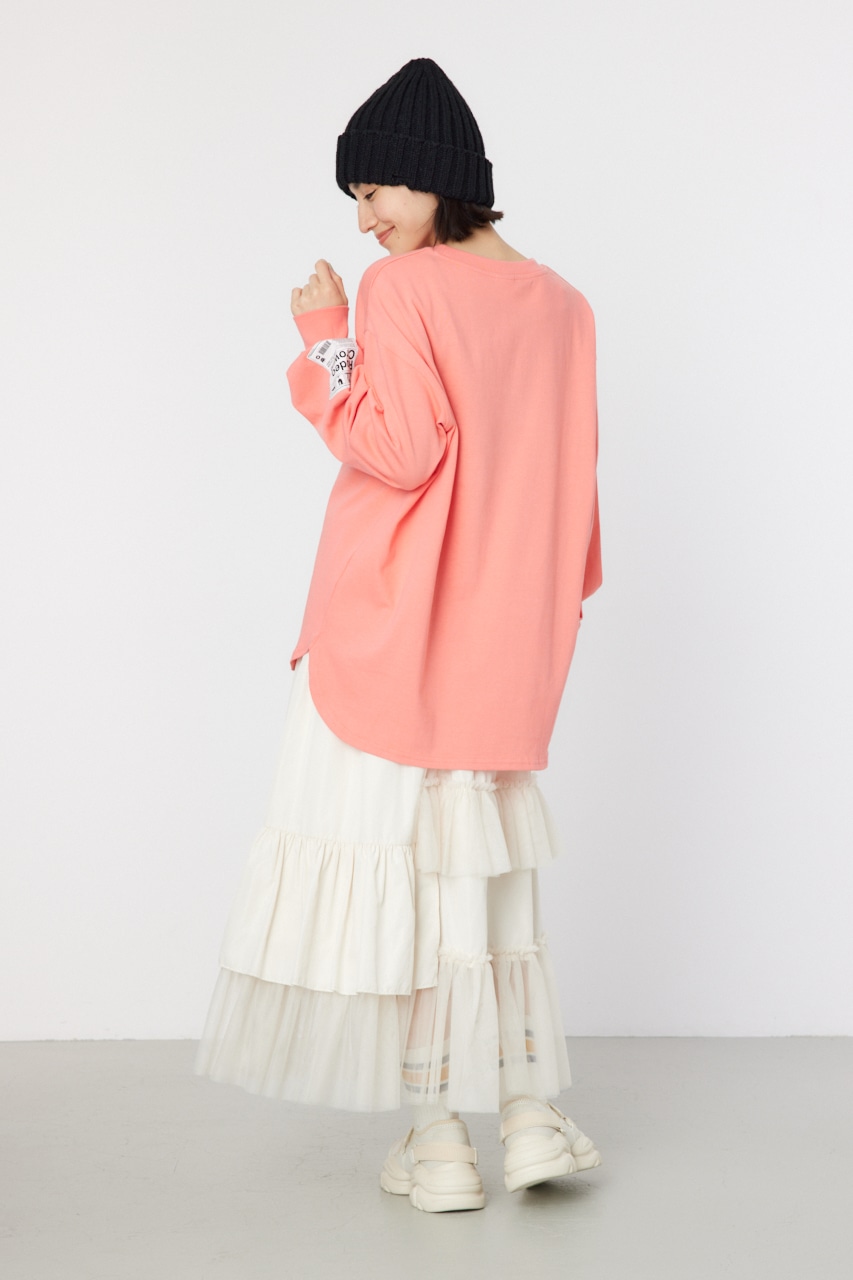 RODEO CROWNS WIDE BOWL | ネームパッチリラックスロングTシャツ (T