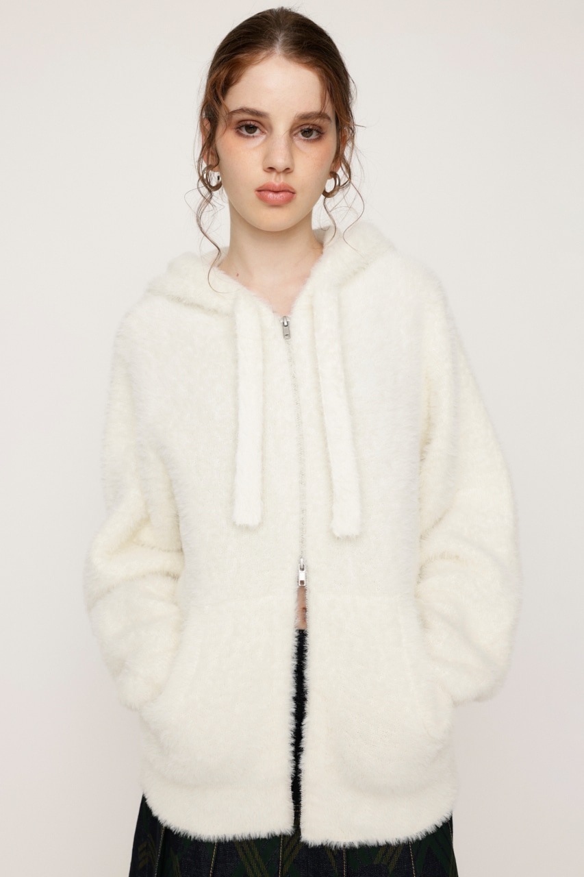 SLY | ZIP UP SHAGGY HOODIE (スウェット・パーカー ) |SHEL'TTER WEBSTORE