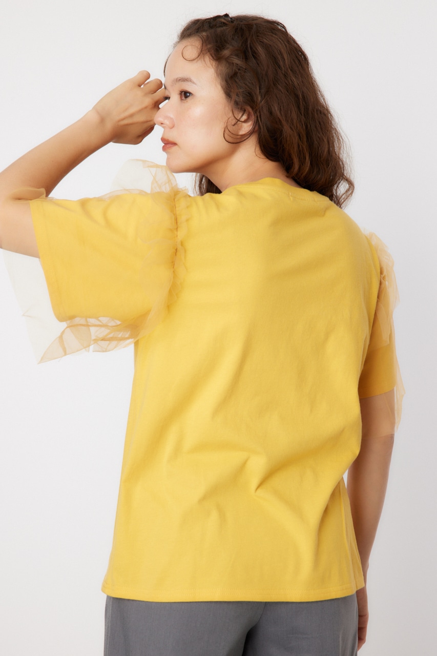 RODEO CROWNS WIDE BOWL | ONE DAY 袖チュールトップス (Tシャツ