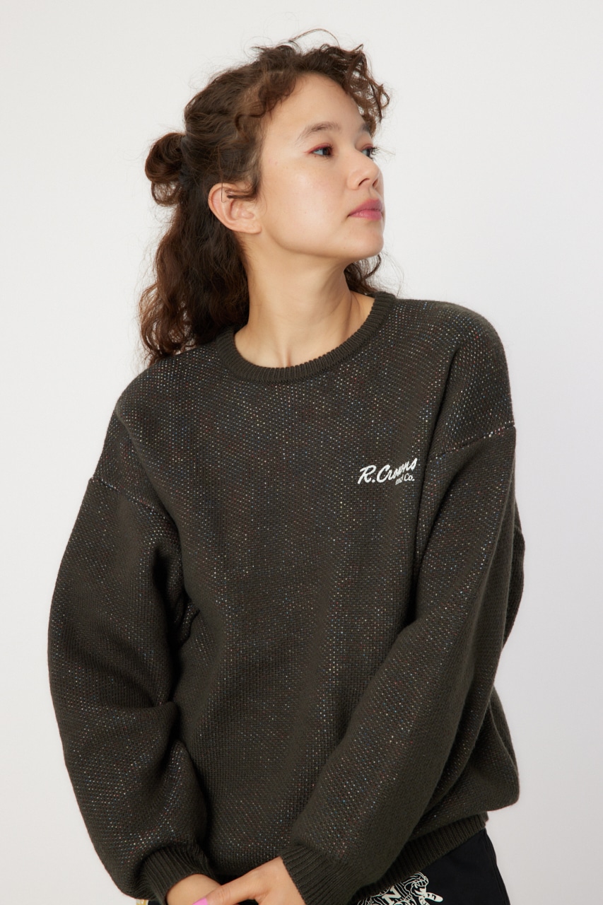 RODEO CROWNS WIDE BOWL | MIX COLOR LOGOニットトップス (ニット