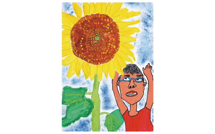 空シド】花 フひまわり 絵画 BAEZ3 空シド様専用】花 フひまわり 絵画