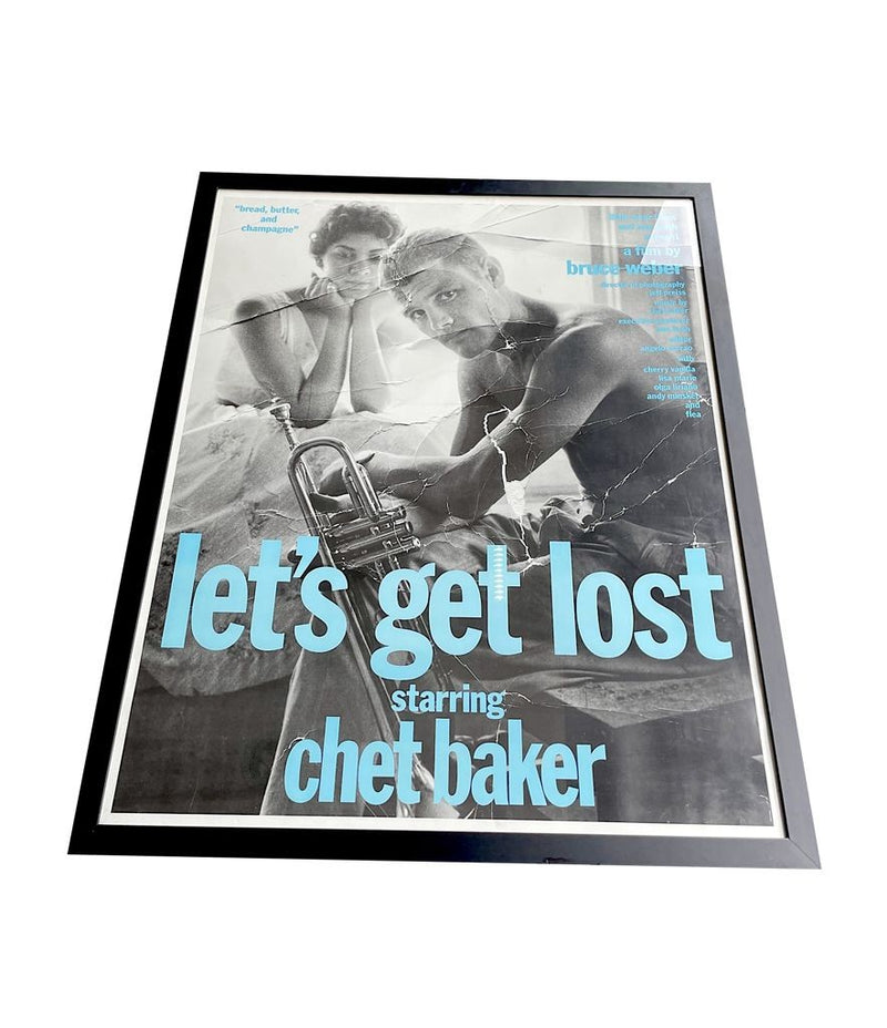 Original film poster for Bruce Weber's 1988 film “Let's Get Lost