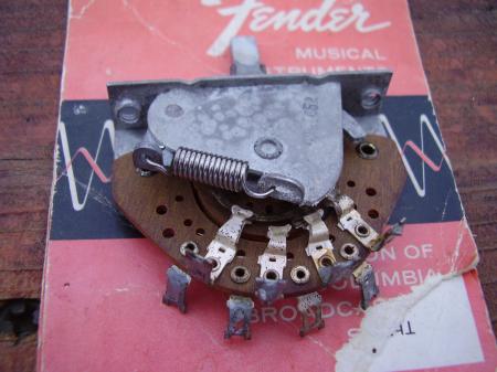 Fender Vintage CRL 1452 3way SWITCH