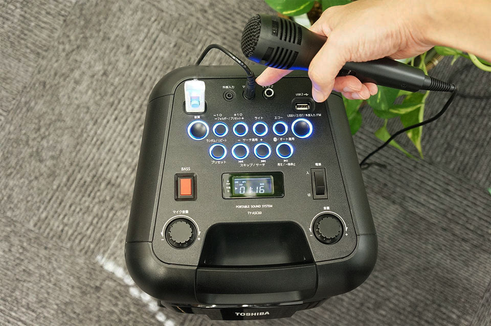 TOSHIBA ポータブルサウンドシステム TY-ASC60 TY-ASC60 | スピーカー