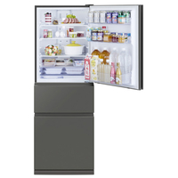 三菱 MR-CX33M-H 【右開き】330L 3ドア冷蔵庫 マットアンバーグレー