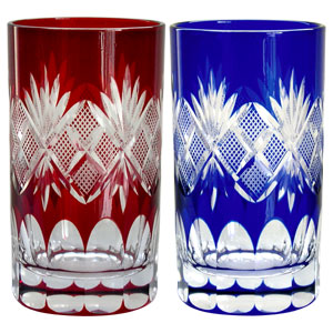 ガラス細工、さらに、器、カットガラス、切子グラス、菓子沙羅、食器