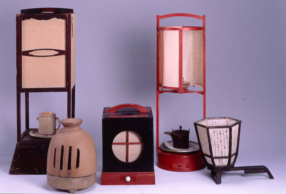 NO596 さつま飴釉灯器 江戸 灯火器 灯火具 時代物 NO596 さつま飴釉灯