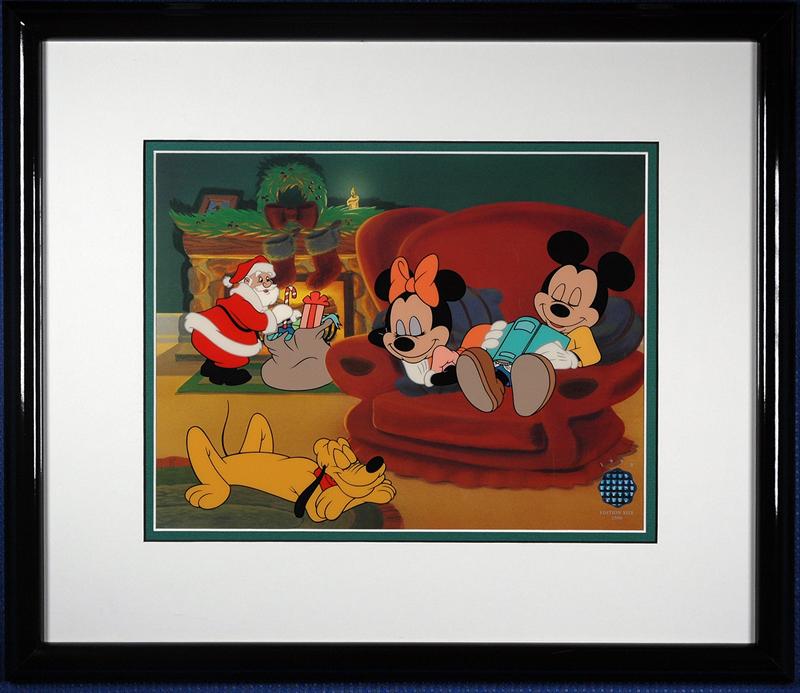 ディズニー限定 ミッキー・ミニー・プルート セル画 ディズニー