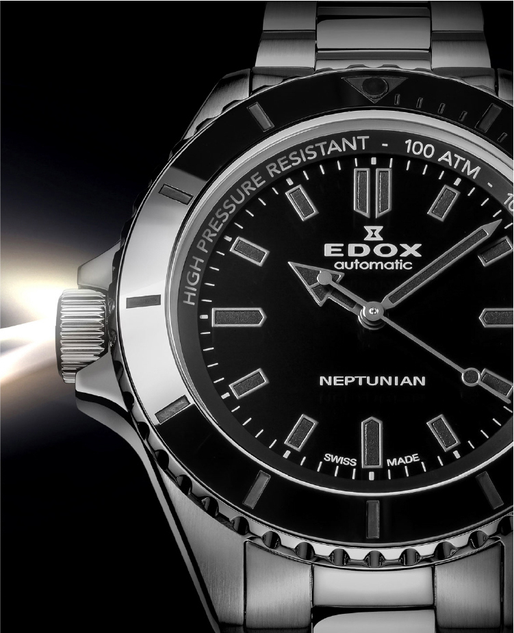 140周年記念-数量限定】ネプチュニアン - EDOX日本公式サイト