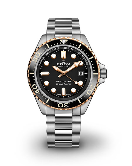 ネプチュニアン オートマティック | EDOX Official Site