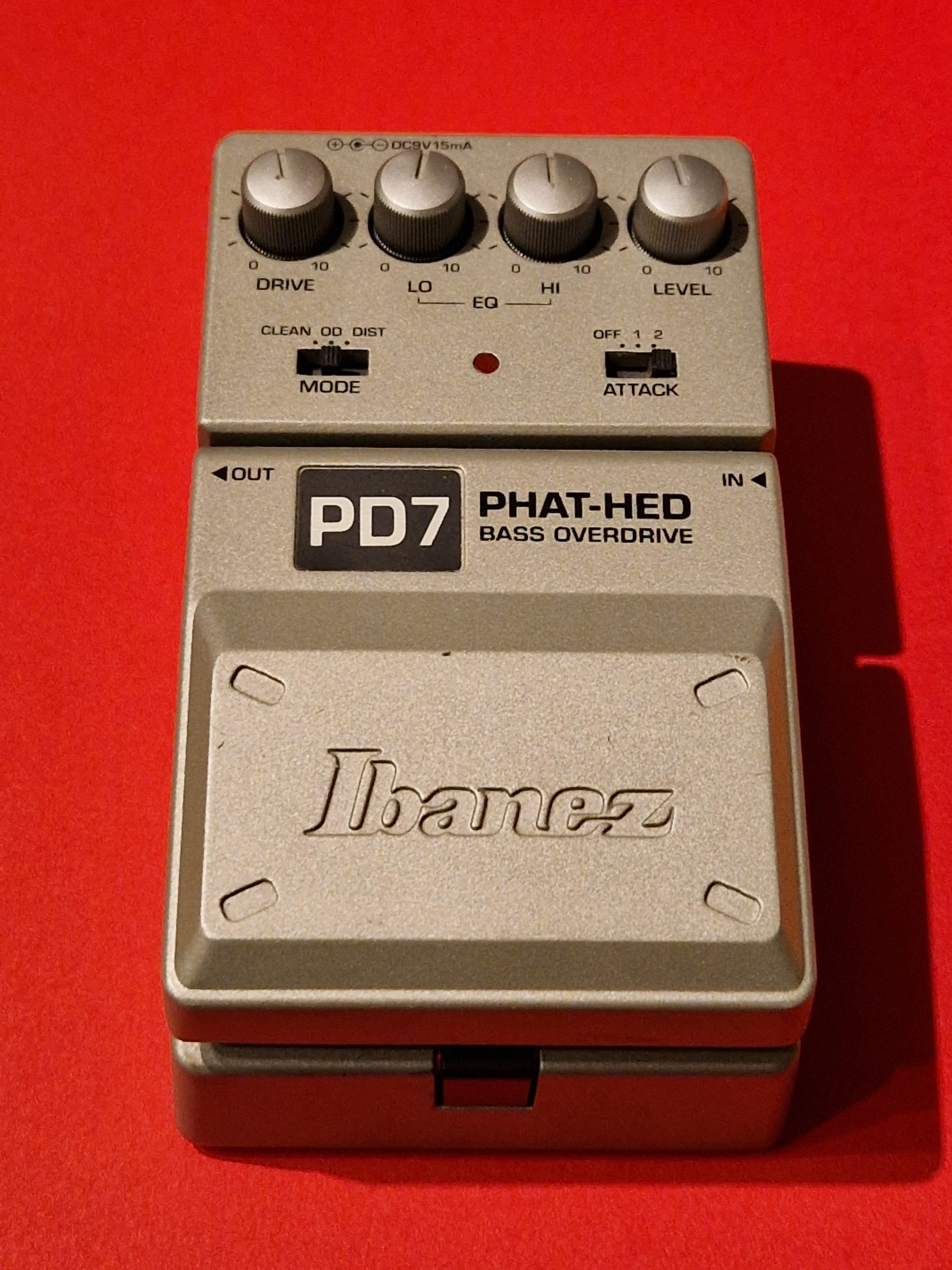 Ibanez PD7 Phat-Hed Bass Overdrive - Effects Pedals