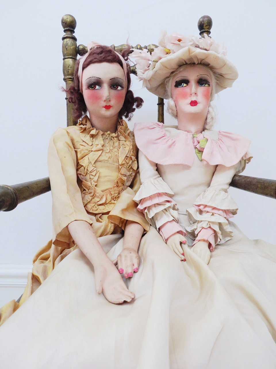 超絶美人のブドワールドール（B） - 薔薇と天使のアンティーク