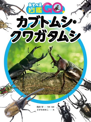 あそべる図鑑GO カブトムシ・クワガタムシ | 筒井 学,さがわゆめこ