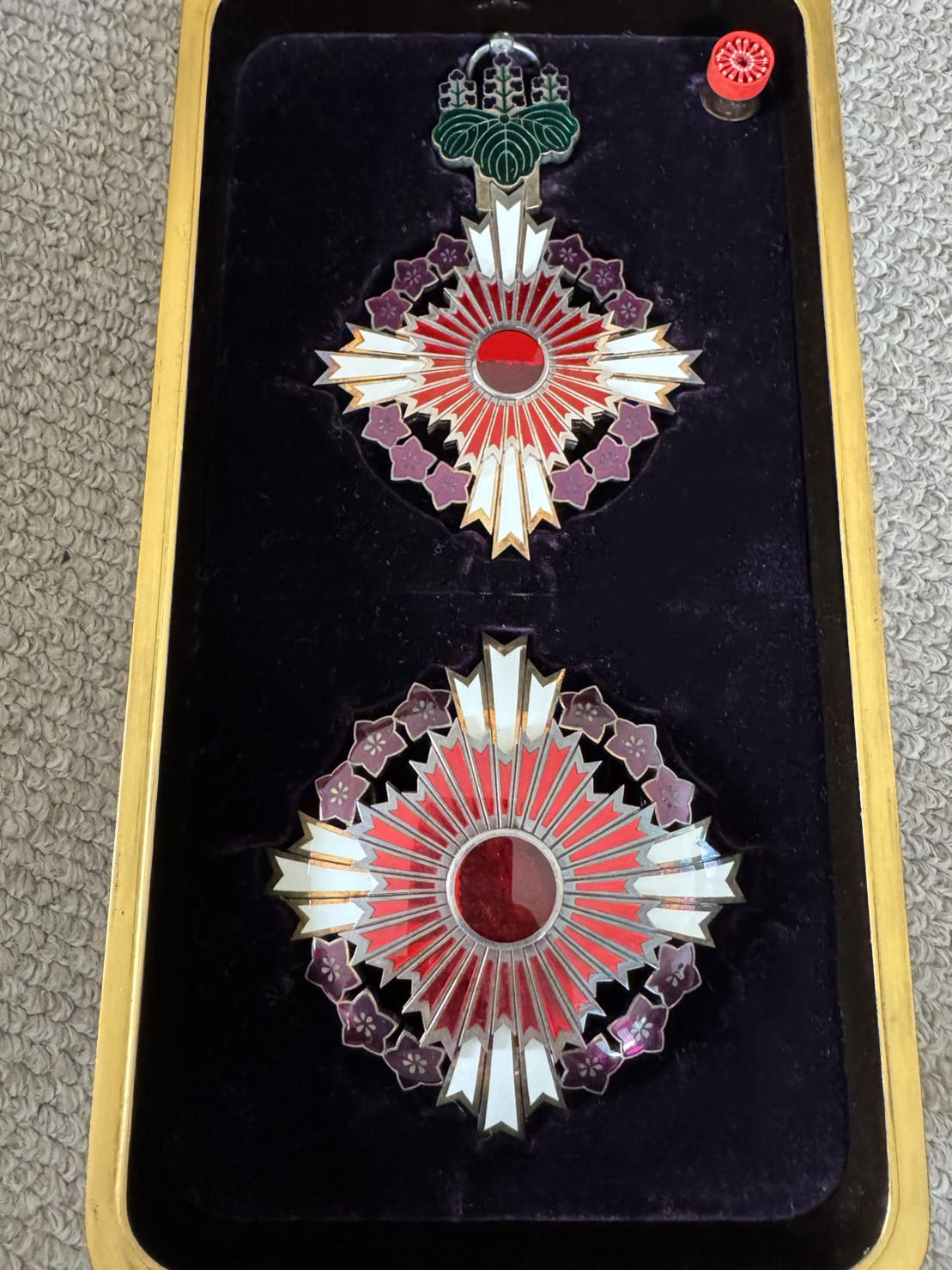 勲章 桐花章 日本勲章 菊花章 桐花章 旭日章 瑞宝章 金鵄章 副章 5点