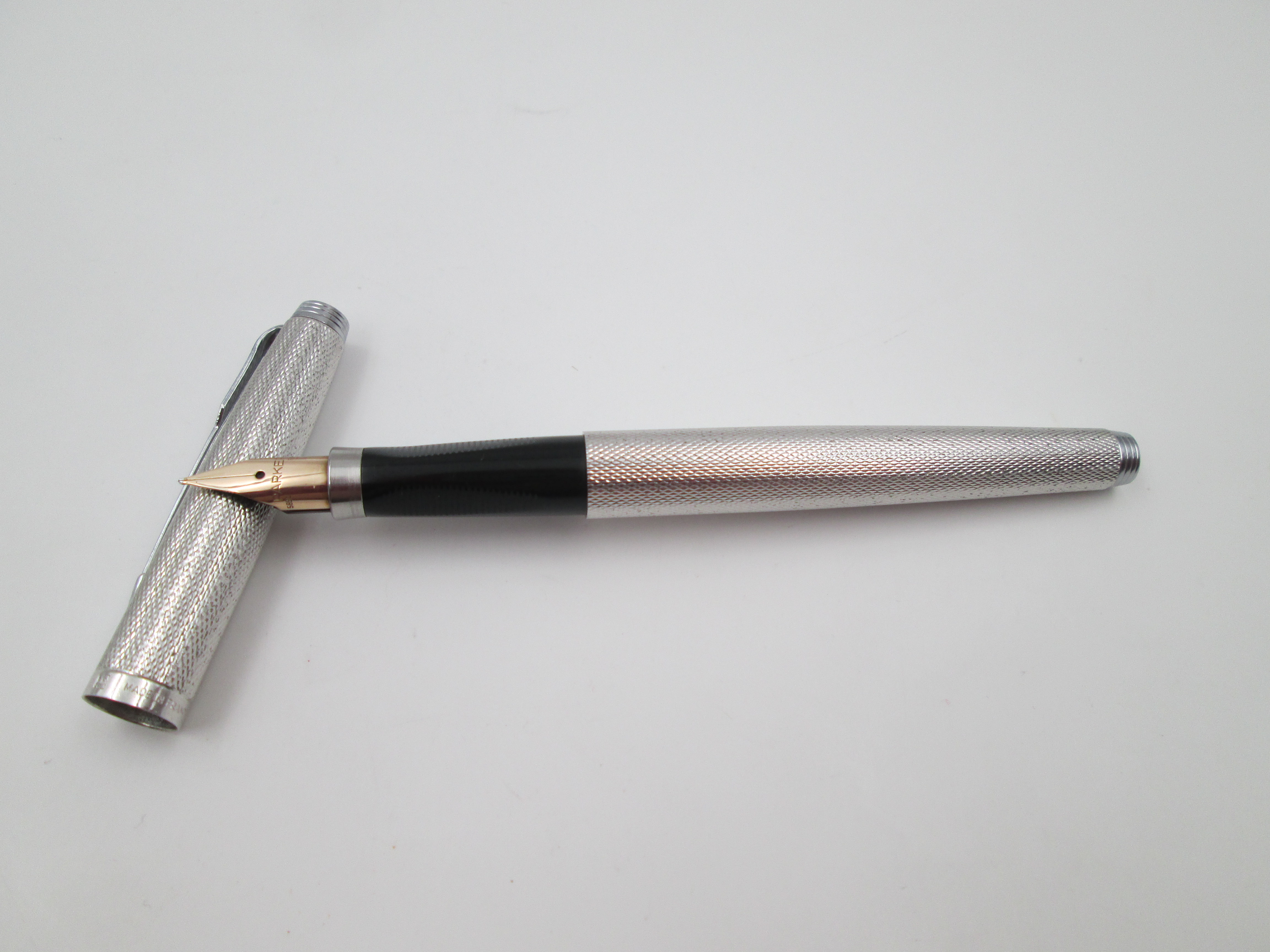 PARKER STERLING SILVER 14K パーカー 万年筆 スターリングシルバー XF