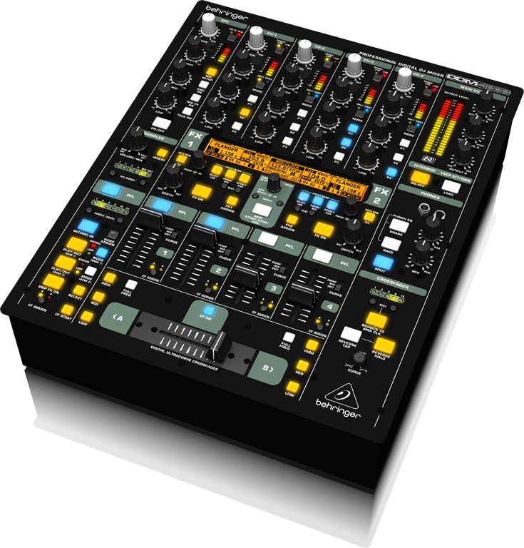 動作品】 べリンガー DJミキサー DDM4000 DDM4000 DIGITAL PRO MIXER